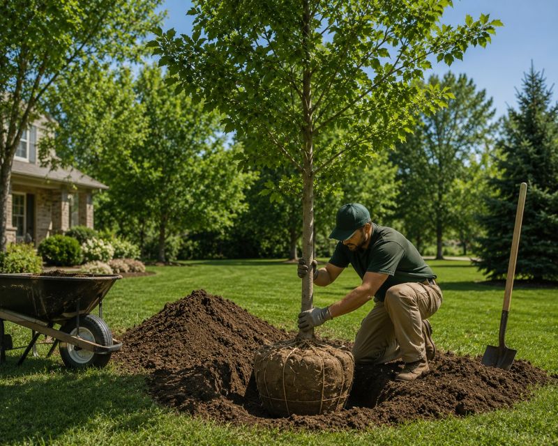 Maple Tree Planting in Honolulu, HI