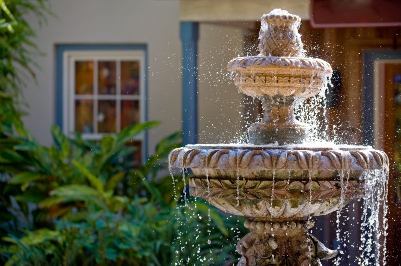 Rock Fountain Installation in Honolulu, HI