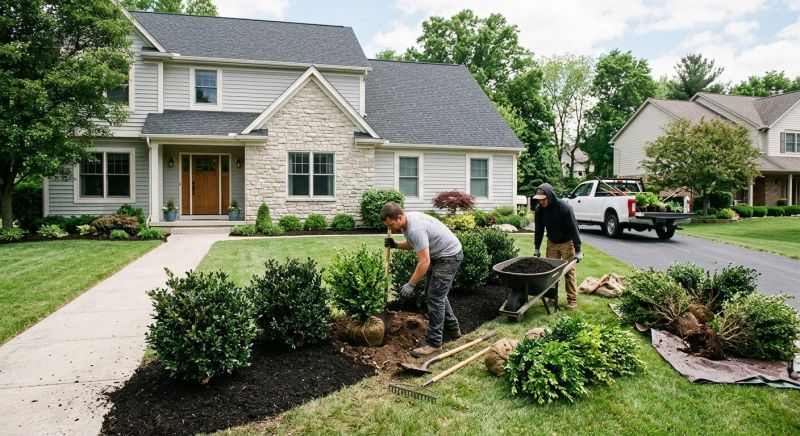 Shredded Mulch Installation in Ventura County, CA