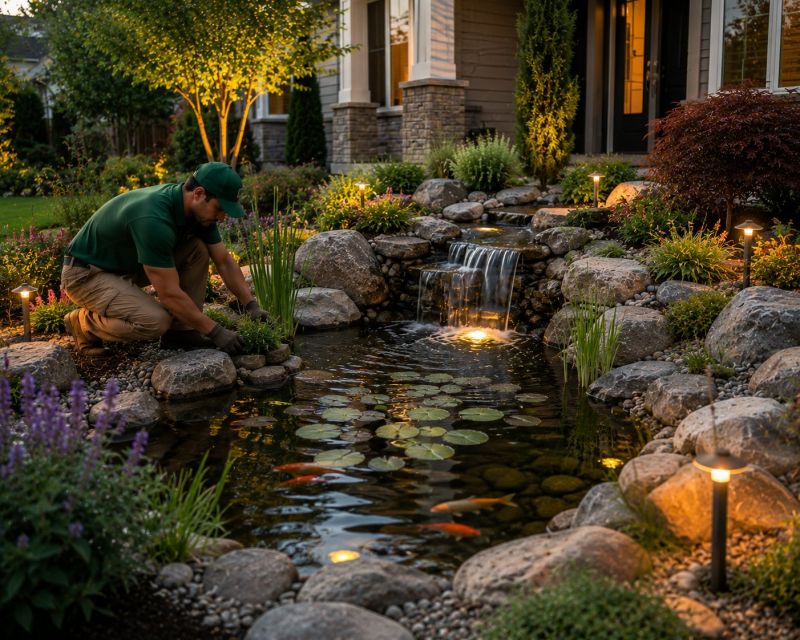 Water Garden Landscaping in Honolulu, HI